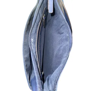 Liz Claiborne Blue Shoulder Bag Purse Minimalist Preppy Chic Vintage Staple thumbnail 4