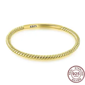 NEW Dainty 14k Gold Plated‎ S925 Bead Ball Ring, Jewelry, Size 7 thumbnail 14