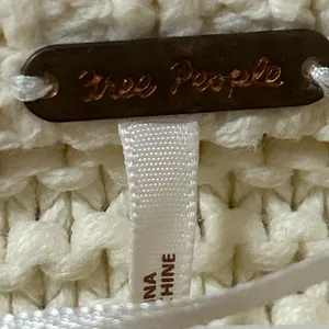 Cozy Cream White Cable Knit Sweater thumbnail 4