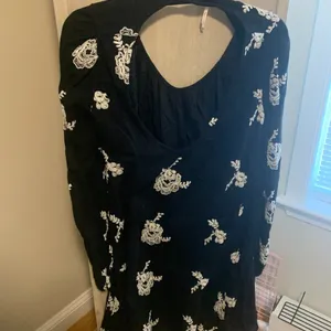 Free People Long Sleeve Floral Dress thumbnail 3