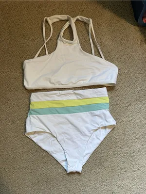 NWOT L*Space Haute Wilson bikini set white thumbnail 2