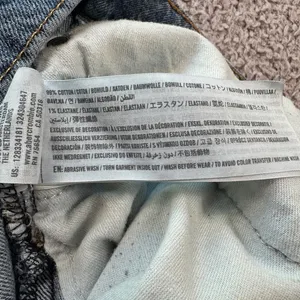 Abercrombie & Fitch Denim Shorts‎ Womens 34W Distressed Medium Wash Blue Stretch thumbnail 6