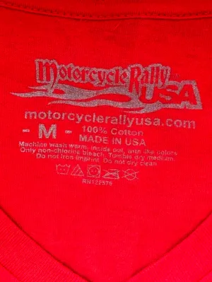 Motorcycle USA Biketoberfest 2023 Daytona Beach FL‎ Graphic Tee Medium thumbnail 2