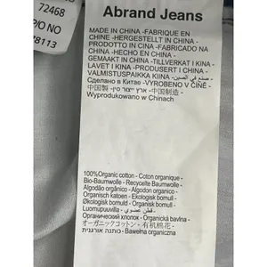 Abrand A ’99 Low Straight Jeans 90s Y2K Low Rise Blue Denim Size 29 Style 72468 thumbnail 16