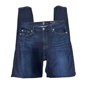 7 for‎ all mankind the mid rise ankle skinny jeans size 28 thumbnail 1