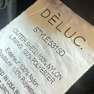 Deluc 5315D Black Puffer Coat Zip-Down Pockets Jacket Cozy Size XS Women's thumbnail 11