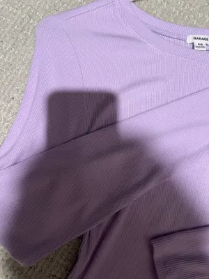 Garage Long Sleeve Top Purple thumbnail 2