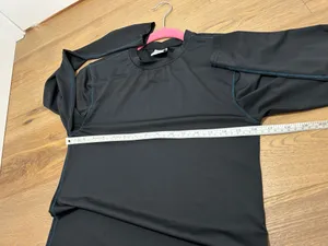Alo medium long sleeve black shirt thumbnail 8