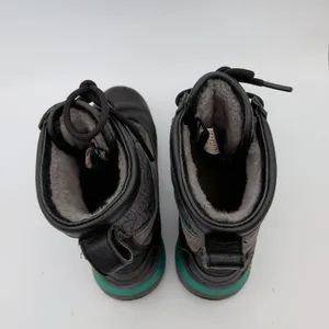 UGG Carora Waterproof Black Teal Leather Winter Boots 1005625 Womens‎ 7.5 thumbnail 6