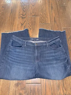 Old navy size 18 High rise wow wide leg jeans thumbnail 2