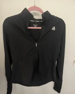 Reebok Zip-Up Jacket Black thumbnail 1