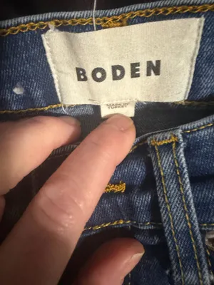 Boden x Anthropologie Mid Rise Cigarette Jeans Size 27. thumbnail 4