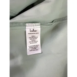 Lulus Glamorous Sweetie Tie-Strap Bustier Midi Dress in Sage Green Burnout thumbnail 11