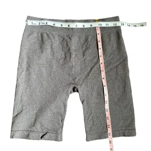 Intimately Free People Gray Biker Shorts Size Medium thumbnail 3