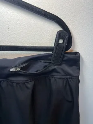 Nike Solid Element Board Skirt Skort Black Activewear Athleisure Zip Pocket XXL thumbnail 12