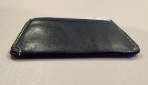 VINTAGE: John Weitz Collection | leather card wallet with ID window thumbnail 9