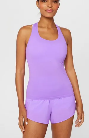 Fabletics Racerback Tank Top & shorts  thumbnail 1