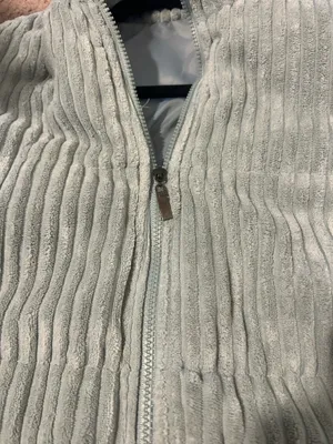 SHEIN fuzzy soft Jacket in Light blue thumbnail 5