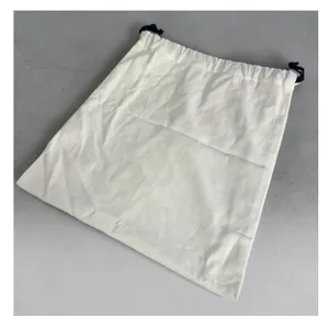 Moncler Canvas Drawstring Shoe Dust Bag Logo Patch Storage Accessory White Logo thumbnail 2