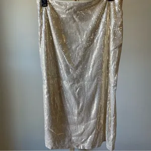 Time and Tru Sequin‎ Skirt Women's Small thumbnail 5