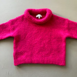 Something Navy Roll Neck Wool Sweater thumbnail 5
