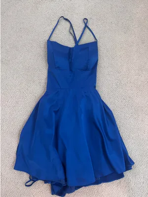 Windsor Dress Homecoming Blue thumbnail 2