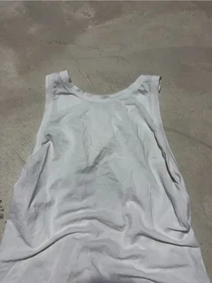 Lululemon active White Tank top tie back thumbnail 5