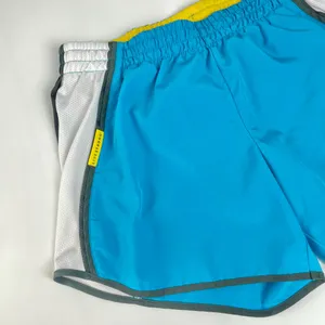 Nike Dri-Fit Running‎ Shorts Blue Yellow Livestrong Women Size XS Athletic Gym thumbnail 5