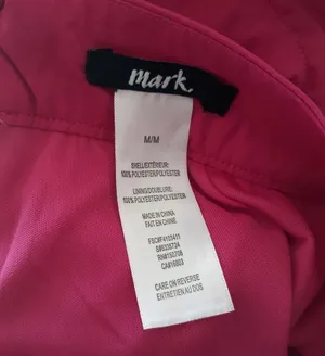 Mark Women's Medium Pink Capris Pants Lined thumbnail 6