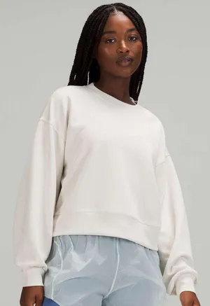 Lululemon Perfectly Oversized Cropped Crew thumbnail 1