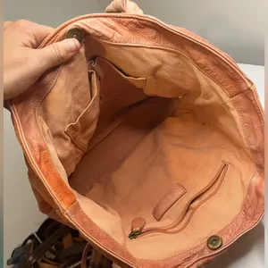 Frye Nora Knotted Hobo Tote Leather Pink thumbnail 9