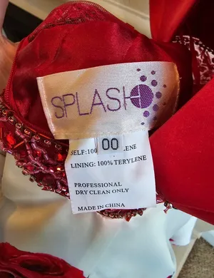 Splash Red Formal Boutique Red Dress thumbnail 3