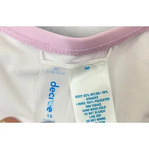 New Decree French Orchid Ruched High Rise‎ Bikini Set Pink Bottom 0X Top 1X thumbnail 9