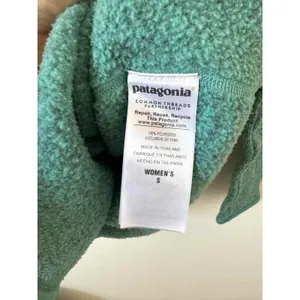 Patagonia Better Sweater 1/4 Zip Pullover Jacket Teal Size Small thumbnail 7