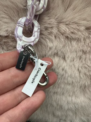 Coach Resin Short Chain Strap ck544 purple thumbnail 4