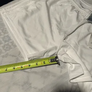 Adidas Women's Athletic White Shorts thumbnail 9
