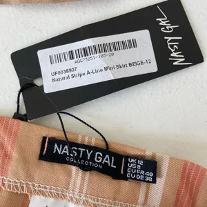 NWT | Nasty Gal women’s striped‎ miniskirt — size 8 thumbnail 5
