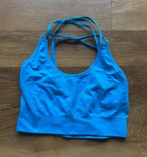 NVGTN Seamless Strappy Back Sports Bra thumbnail 1