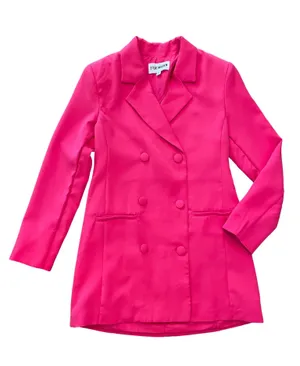 Reagan Dress Hot Pink Size Medium thumbnail 4