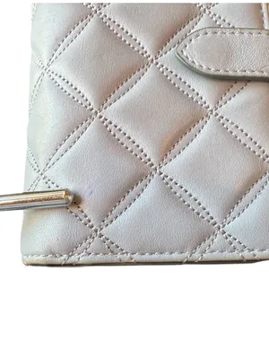 Kate Spade New York Gray Quilted Zip Around Wallet Bifold Organizer thumbnail 14