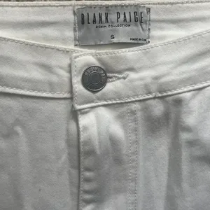 Blank Paige Flare Jeans In White Denim Collection thumbnail 2