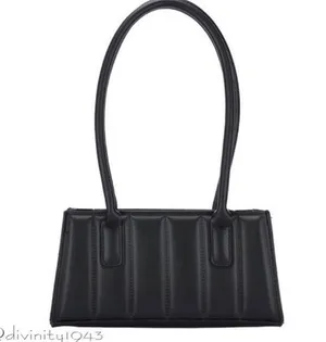 Mod Mini Rectangular Black Bag thumbnail 2