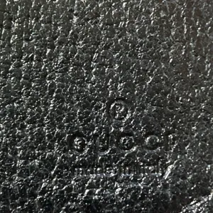 Gucci Authentic Signature GG Black Folding GG Wallet thumbnail 9