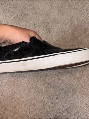 Vans Asher Women's Perforated Slip-On Shoes thumbnail 4