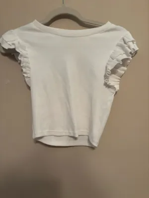 Zara cropped top thumbnail 2