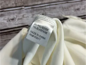 Princess Polly White Bungee Strap Midi Dress with Side Slit Size 4 Bridal thumbnail 10