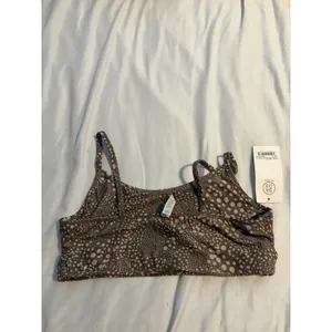 Sage Collective Sports Bra Wind Chime Confetti NWT XL Athleisure Yoga 1WXT13S thumbnail 3