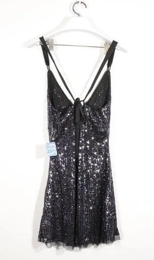 NWT X Revolve Gold Rush Mini In Black thumbnail 6