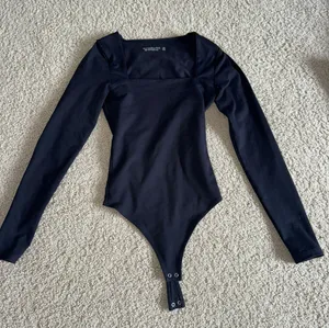 Abercrombie Black Long Sleeve Bodysuit thumbnail 1