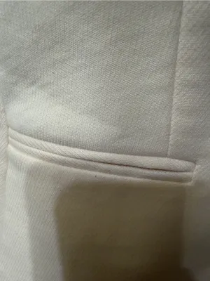 Zara Button Down Front Ivory Blazer Vest(Size XS) thumbnail 6